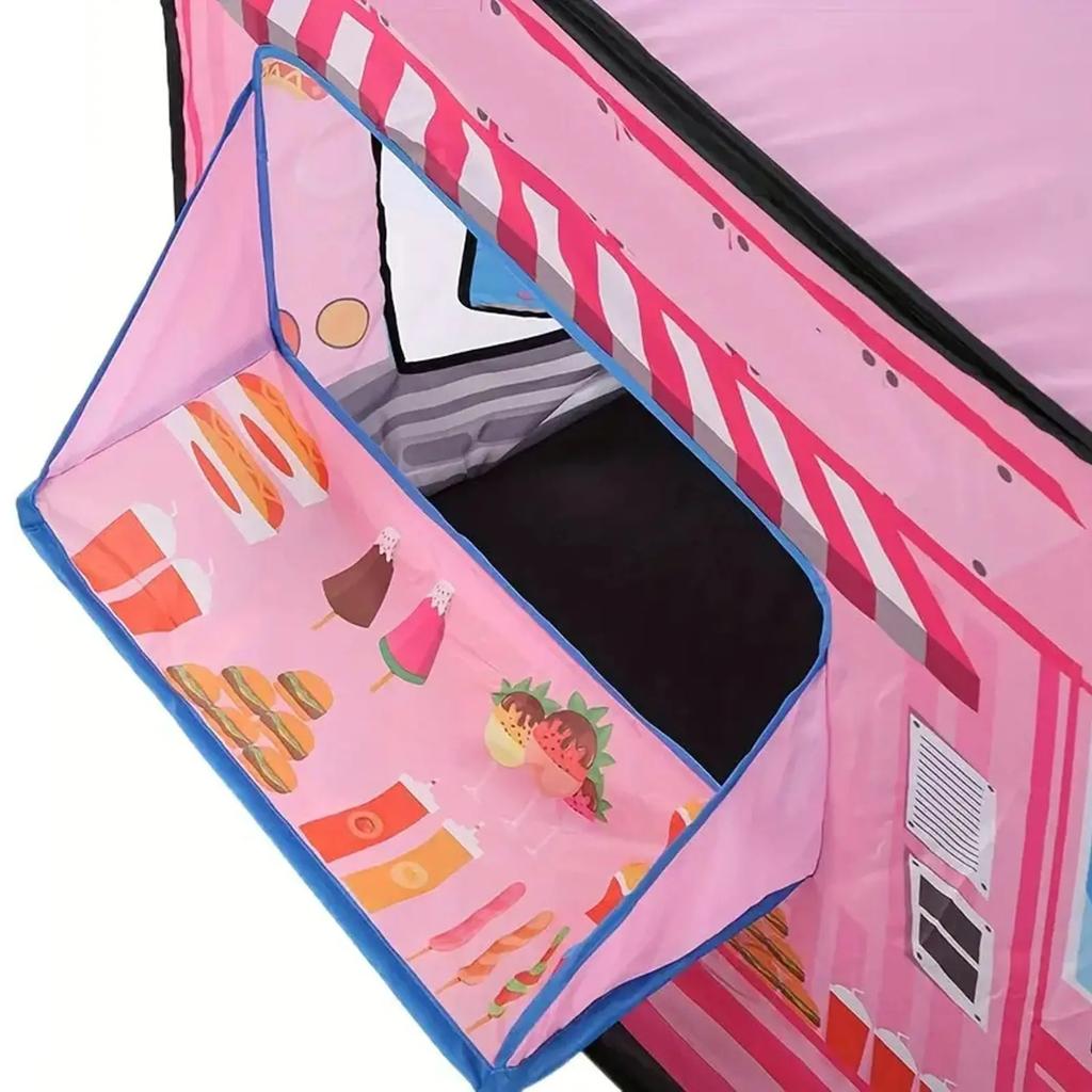 Children'S Indoor Ice Cream, Car Tent Toys, Playhouse Princesses, Boys And Girls, Game House, Folding Ocean Ball Pool