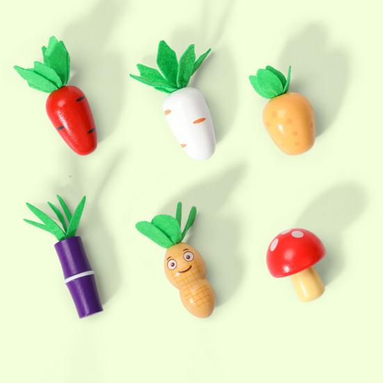 1 комплект, набор игрушек для автомобиля в форме фермы, деревянные многофункциональные блоки для познания животных, подходящие друг к другу блоки для малышей