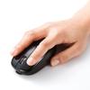 Беспроводная перезаряжаемая мышь Sanwa Supply с синим светодиодом, черная MA-WBL118BK