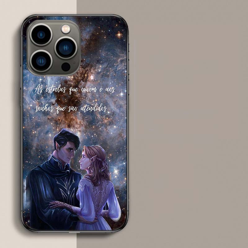 Чехол для телефона Acotar A Court of Mist and Fury Для Iphone 17 Air 15 Pro 14 Plus 16 Pro Max 17E 16E 12 13 Mini 11 Чехол Милый Fundas