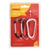 Amtech Carabiner Snap Hook Set 3pk
