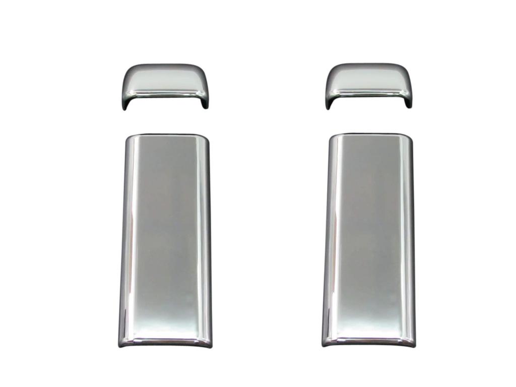 BRIGHTZ Chrome Inner Door Handle Covers for Biante CC Both Set Compatible with and FW (Sliding Doors, Sides) - 4-Piece [INS-DHC-024-A0C2] - CC3FW,