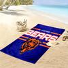 Пляжное полотенце с принтом Chicago Bears, большое, мягкое, быстросохнущее, для пляжа, кемпинга, плавания