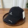 Spring And Summer Simple Letter Embroidery Baseball Hat Women'S Simple Versatile Hat Face Cap