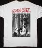 ГОРЯЧАЯ НОВИНКА Футболка группы Gorillaz БЕЛЫЙ UNISEX ВСЕ РАЗМЕРЫ S5XL Унисекс Футболка