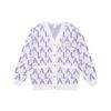 Los Angeles Dodgers MLB Vintage Knit Sweater Unisex Sweater Purple 31KT03111-07V