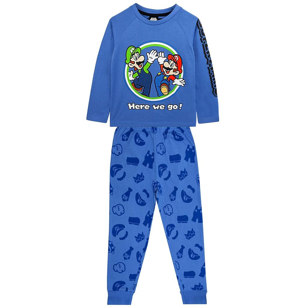 Super Mario Boys Luigi Pajama Set