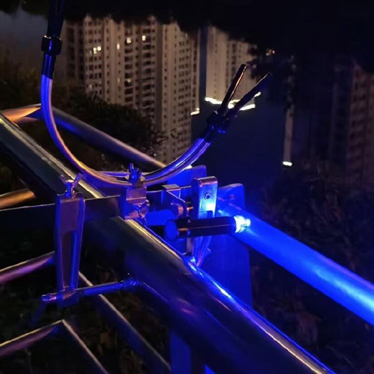 Fishing Rod Light 2 Gear Brightness Adjustable Bridge Raft Light Rechargeable Raft Fishing Light Rod Tip Fishing Light