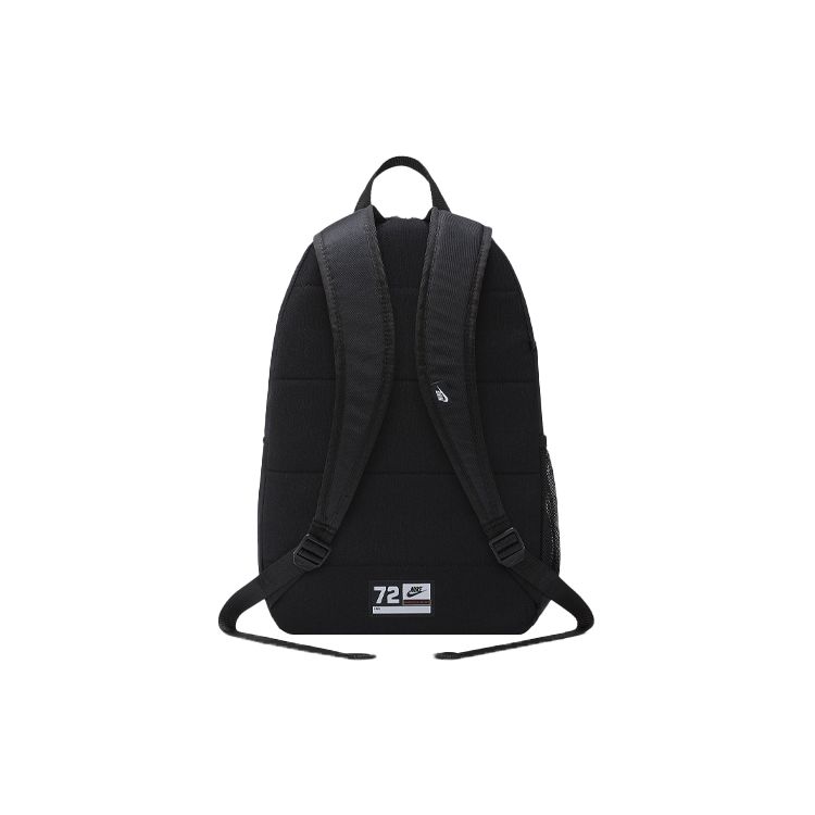 Nike Школьный рюкзак Elemental с большим логотипом, съемный пенал, полиэстер, унисекс, черный BA6030-013
