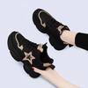 Fashion Internet celebrity dad shoes women 2025 autumn new versatile explosion sports and leisure shoes platform heightening travel shoes