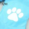 Interactive Tug of War Toy Fabric Dog Flying Disc, Cotton Rope Soft Material Disk Fetch for Small Medium And Large Breeds, Outdoor Training Safe Teeth