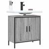 VidaXL Bathroom Vanity Cabinet, Under-Sink Cupboard with Door, Storage Unit, Toilet Organizer 842449
