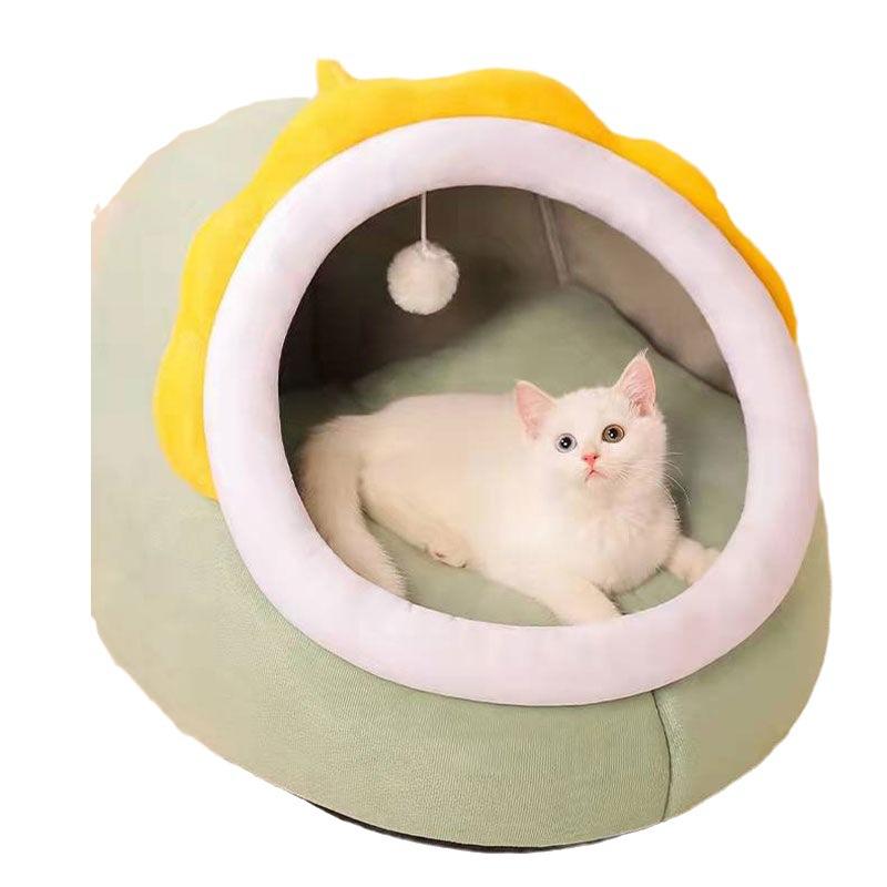 Милый динозаврик для котят, специальный кошачий туалет для всех сезонов, полузакрытый кошачий туалет, щенок, собачий туалет, устойчивый к зимним холодам