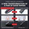 1 pair For Ford series models Ford Fiesta F150 Raptor Fox RS Mondeo New Wiper Boneless Wiper Ultra Silent Universal car Wiper