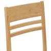 Dining Chairs Set 2 pcs Natural 43 x 54 x 89 cm Solid Rubberwood
