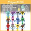 Набор фигурок Sprunki Rhythm Box с разноцветными вращающимися головами для украшения торта и витрины