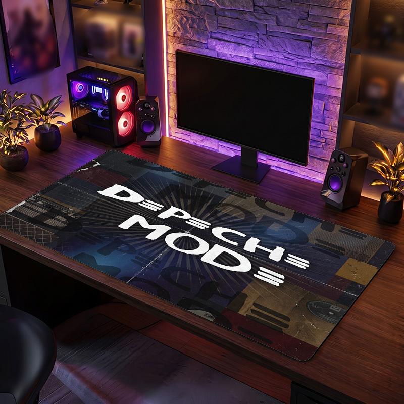 Depeche Mode Print Large Mouse Pad Smooth Surface Anti?Slip Desk Mat For Gaming Office Laptop Decoration