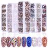 1440pcs SS4-SS6 Mixed Sizes Glass Nail Rhinestones Crystal Strass Multi-Color For Nail Art Decoration Accessories Rhinestones