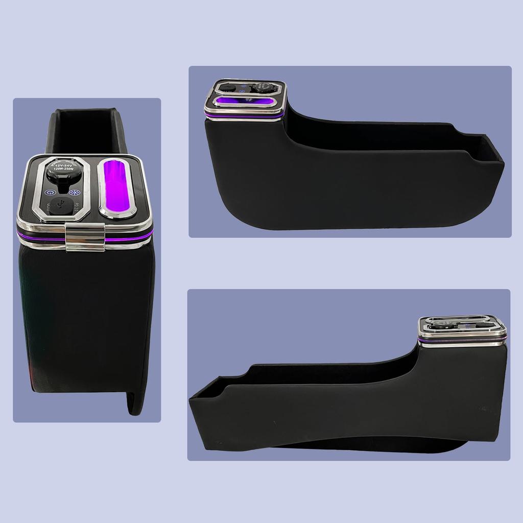 Консоль-подлокотник AuoKeer для Honda New Breathing Bench, индивидуальная консоль-подлокотник с USB, удобное отделение для хранения в подлокотнике, специальный дизайн для N-BOX JF5/JF6/JF4/JF3 - Лампа,