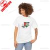Peace Global Sumud Flotilla Unisex Fashion Printed TShirt Crew Neck Short Sleeve Cotton Top All Seasons Casual Soft