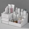 Large Desktop Cosmetic Organizer with Drawers for Lipstick & Dormitory Use