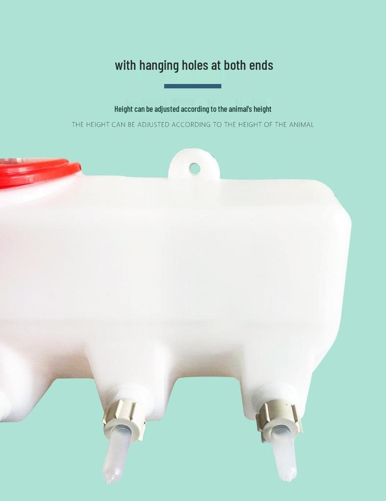 Animal Milk Feeding Bottle for Lambs, Pigs, and Sheep with Feeder Nipple