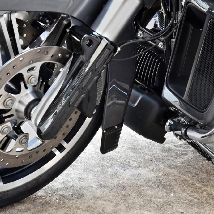 Накладка на переднее крыло мотоцикла Аксессуары для модификации мотоцикла Запасная ребристая накладка на переднюю часть