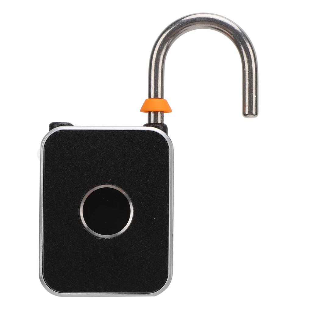Fingerprint Password Padlock IP65 Waterproof Aluminum Alloy Double Sided Electronic Combination