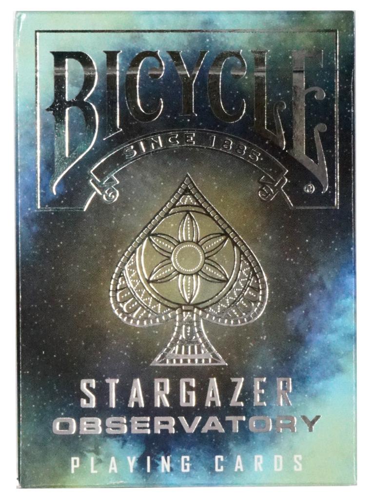 BICYCLE STARGAZER OVSERVATORY Playing Cards 1 DECK in Wooden Box
