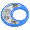 Hand Tambourine Children Teaching Aid Percussion Musical Instrument Toy Blue for Kid