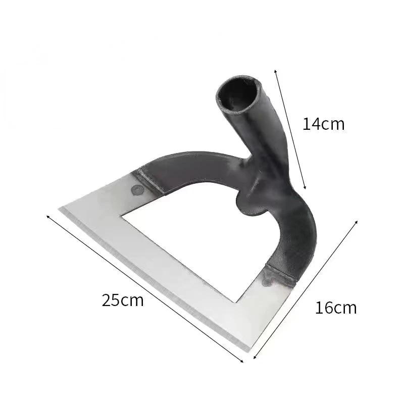 Полая мотыга, грабли для прополки, экономичная прополка и рыхление почвы, артефактная борона, ручная стальная мотыга для прополки, сельскохозяйственный инструмент, садоводство