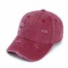 Washed Cotton Distressed Baseball Cap Breathable Trucker Hat Unisex Sun Hat