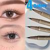 Ultra-thin Waterproof Liquid Eyeliner Korean Makeup for Women Quick Dry Smooth Eye Liner Long Last Lower Eyelash Pen Cosmetics