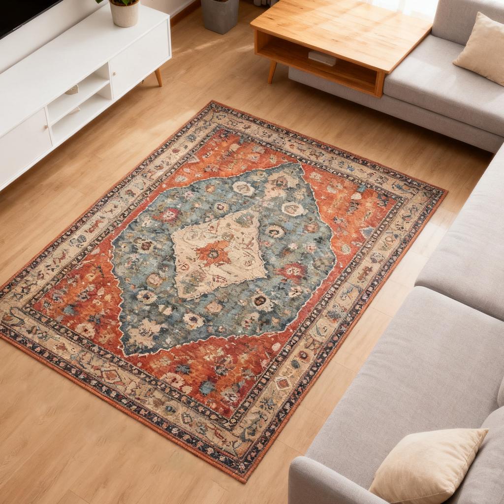 Optical Rug, Circular Vortex Rug, Decorative Deep-pile Rug, Fun Non Mat. Suitable For Living Rooms, Bedroom