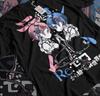 Rem Re Zero T-Shirt Subaru Japanese Cute Re Zero Ram Kawaii Girl Shirt All Size