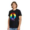 Antelope Gang Rainbow Antelope Black Unisex T-shirt