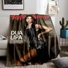 Red and Black Fashion Cover for all seasons blanket lunch break throw gift
