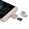 Адаптер Type C OTG для TF Картридер для карт памяти Micro-SD для Samsung Huawei Xiaomi Алюминиевый картридер для Micro TF Microsd Ноутбук
