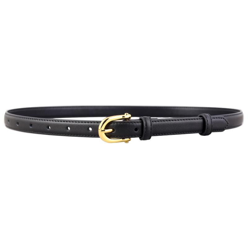 Elegant Genuine Leather Waist Belt With Pin Closure Designed For Daily Wear And Fashion
