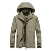 Men's Spring Sports Jacket Men's Spring and Autumn Thin Loose Large Size Jacket Single Layer Jacket Outdoor Casual Trench Coat