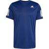 Tennis 3-Stripes SS25 Club Comfortable Short Sleeve T-Shirt Men Tops Dark-Blue JN5730