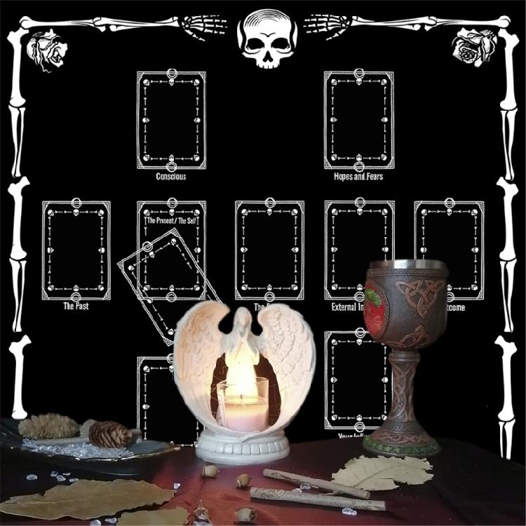 Скатерть для гадания Астрология Скатерть для Таро Гадания Скатерть для алтаря Аксессуары для настольной игры для гаданий