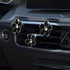 Улучшенные маленькие клипсы для вентиляционных отверстий Милый цветок Клипса для выхода кондиционера Автозапчасть