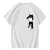 2025 New Essential Cotton Unisex T-Shirt Fashion Printing Soft Breathable Crew Neck Fashion Men's and Women's T-Shirts One Piece