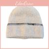 Simple Knitted Hat With Solid Color Design For Fall And Winter Insulation And Style