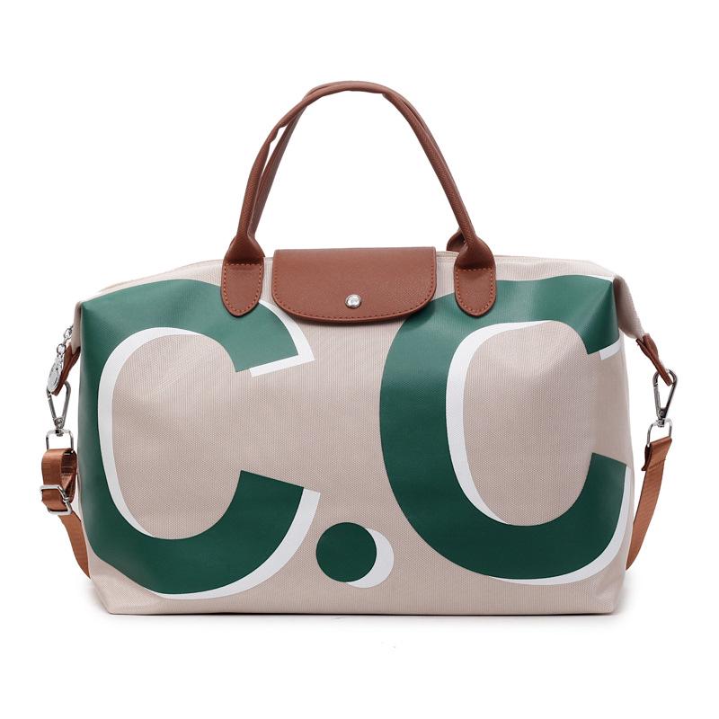 Женская легкая водонепроницаемая дорожная сумка-даффл большой вместимости для деловых и коротких поездок