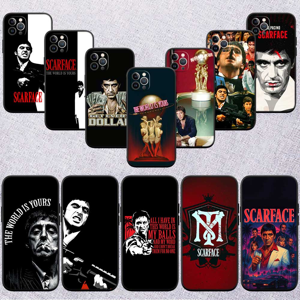 RE51 S-Scarfaces Чехол для Motorola Edge 60 60s 70 G86 G56 G54 E14 G04S G45 G54 G64 S30 S50 X30 X40 X50 Pro Power