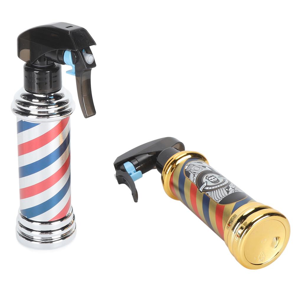 2 шт. Бутылка для лака для волос Большой емкости Винтажная Эргономичная Регулируемая Многофункциональная Бутылка-распылитель для тумана для волос для салона красоты