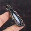 Ботсвана Агат Кулон Медная Проволока Обернутый Драгоценный Камень Ювелирные Изделия Кулон Ручной Работы Медный Кулон Совершенно Новые Ювелирные Изделия Проволока Обернутый Подвеска Для Подарка