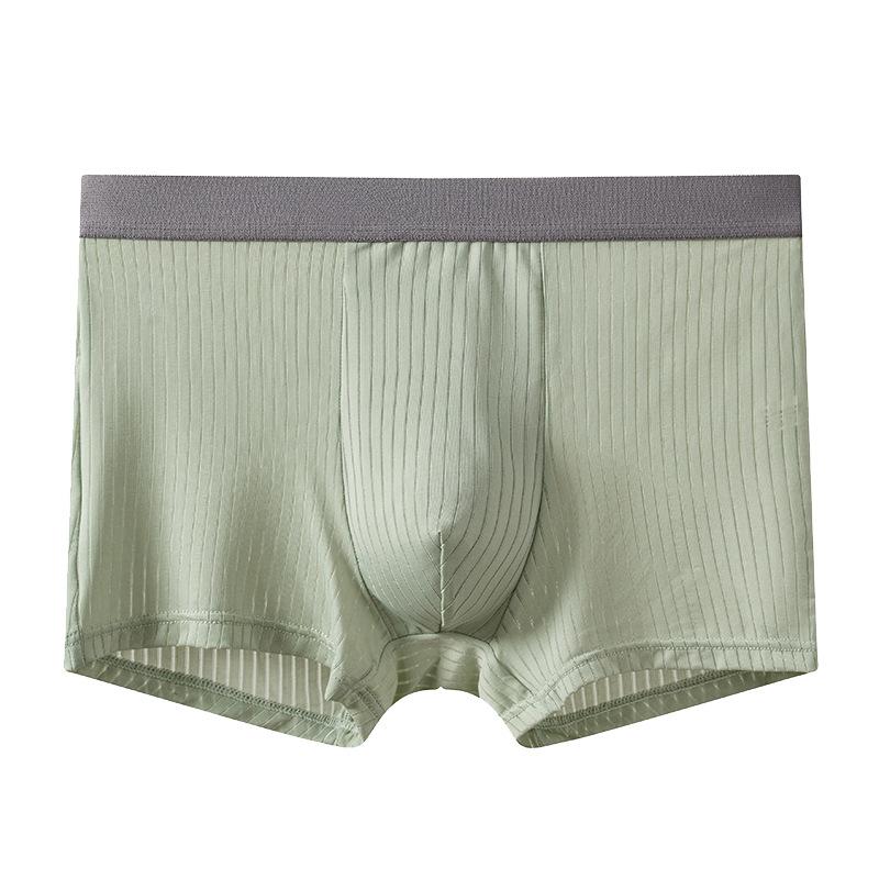 1Pcs Underwear Men's Boxer Shorts Sexy Panties Cotton Boxers Man Underpants Male Shorts Homme U Convex Lingerie